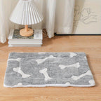 Self-Warming Pet Bed Mat – Washable Reversible Crate Pad for Cats & Dogs