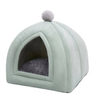 Closed Folding Pet House – Cozy Winter Nest for Cats & Small Dogs