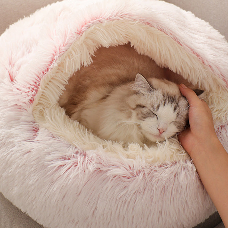 Semi-Enclosed Cat Litter House – Warm & Cozy, Stylish & Comfortable