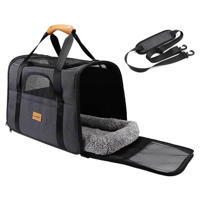 Pet Carrier Bag – Soft, Lightweight, and Washable for Cats & Small Dogs