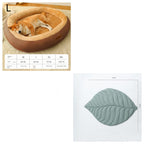 Removable & Washable Dog & Cat Bed – Soft and Comfortable Sleeping Spot