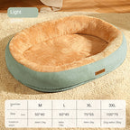 Removable & Washable Dog & Cat Bed – Soft and Comfortable Sleeping Spot