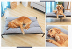 Steel Frame Pet Bed with Removable Washable Mesh Cover – Up to 15 kg