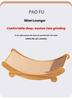 Cat Lounge Chair with Sisal Scratch Surface – Nest Design