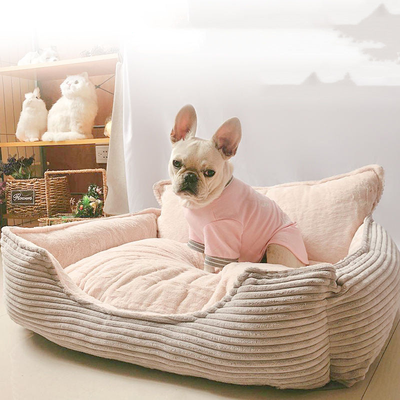 Removable & Washable Dog Bed – Plush and Cozy Pet Kennel