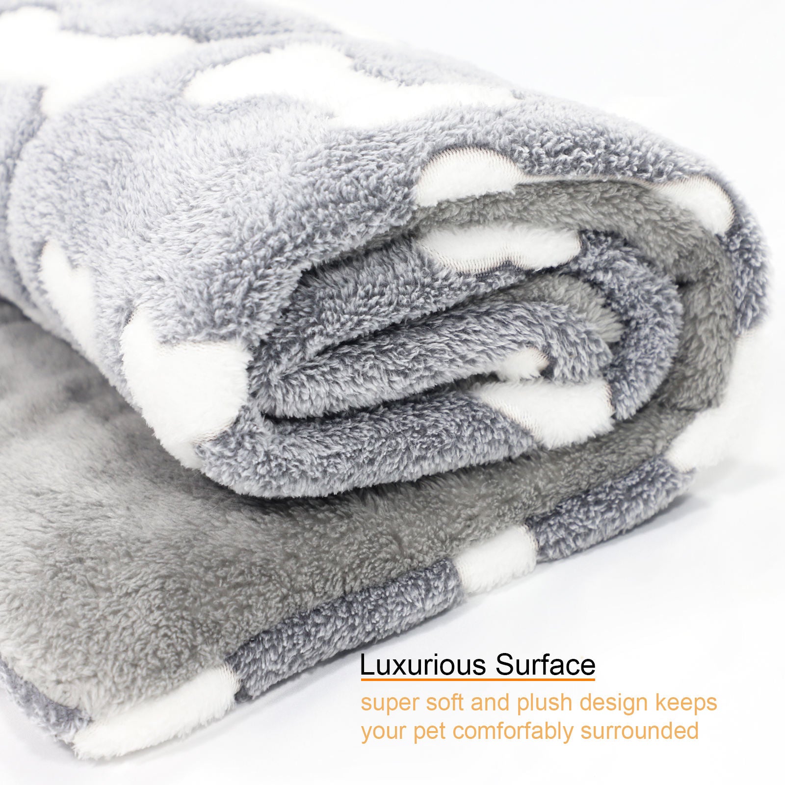 Self-Warming Pet Bed Mat – Washable Reversible Crate Pad for Cats & Dogs