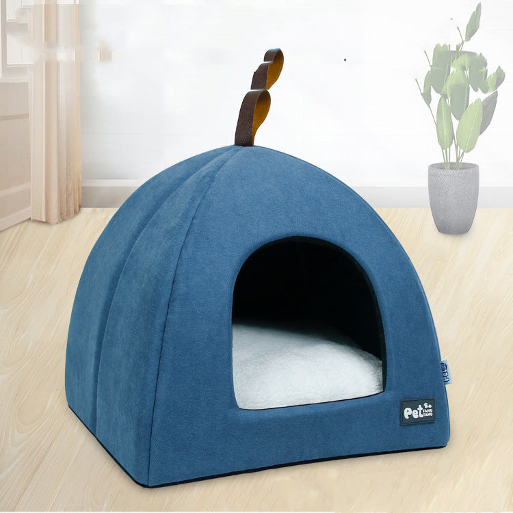 Velvet Pet Nest for Cats & Small Dogs