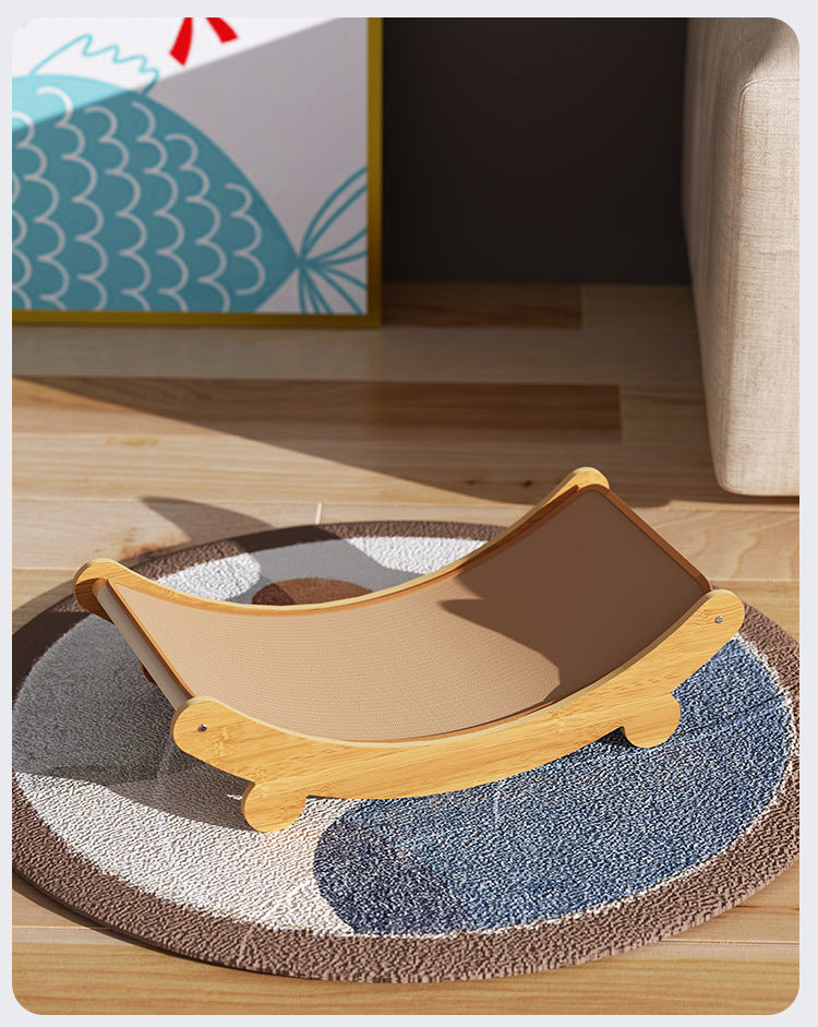 Cat Lounge Chair with Sisal Scratch Surface – Nest Design