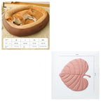 Removable & Washable Dog & Cat Bed – Soft and Comfortable Sleeping Spot
