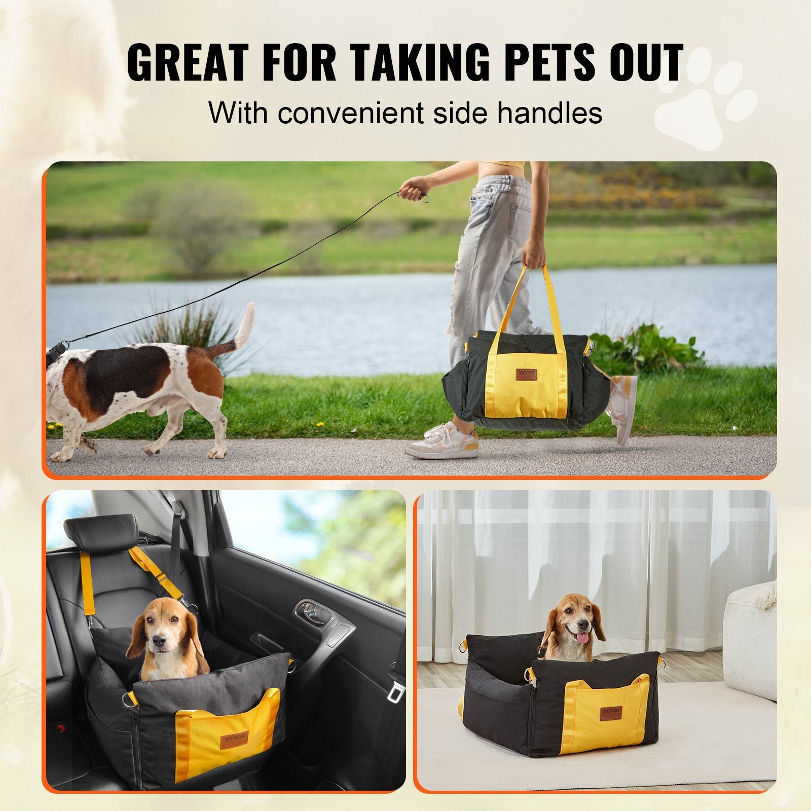 VEVOR Dog Car Seat