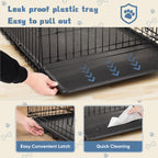 Portable Single Door Dog Cage
