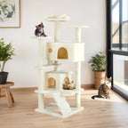 Cat Climbing Treehouse – Multi-Level Play & Rest Center