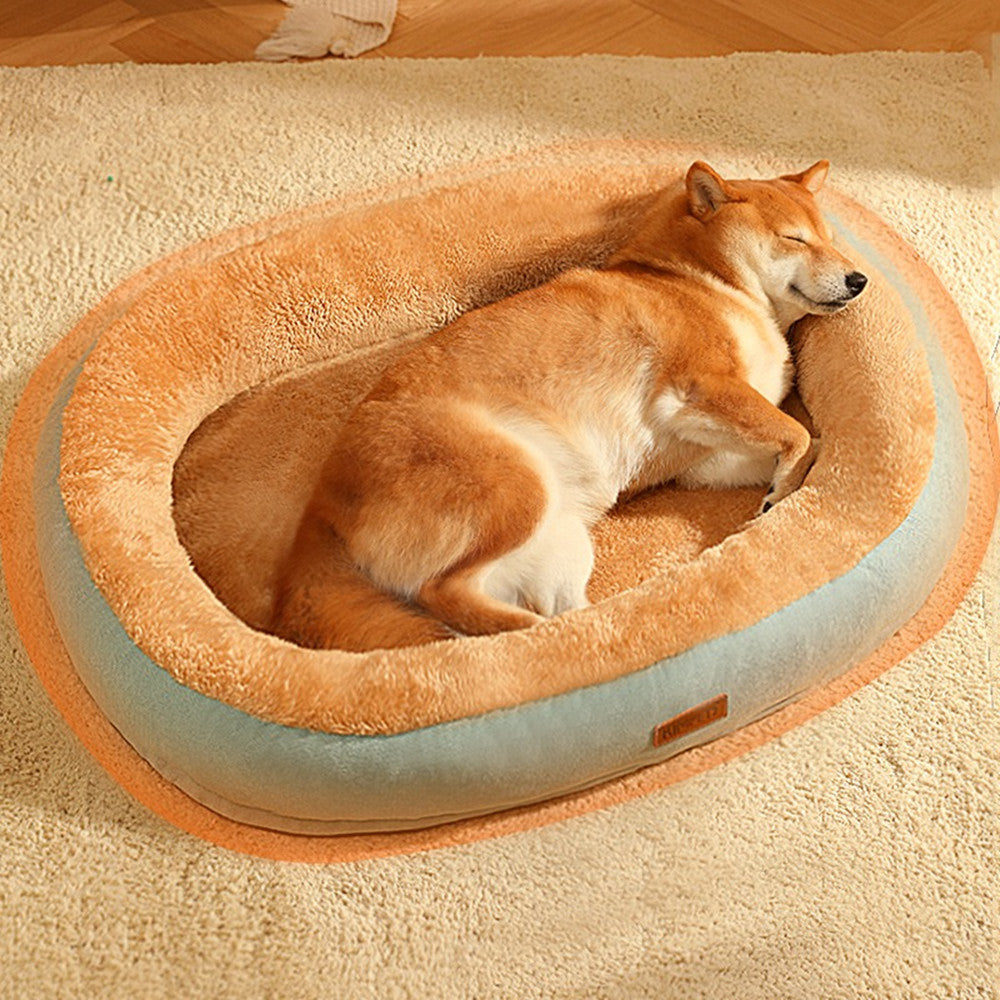 Removable & Washable Dog & Cat Bed – Soft and Comfortable Sleeping Spot