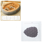Removable & Washable Dog & Cat Bed – Soft and Comfortable Sleeping Spot